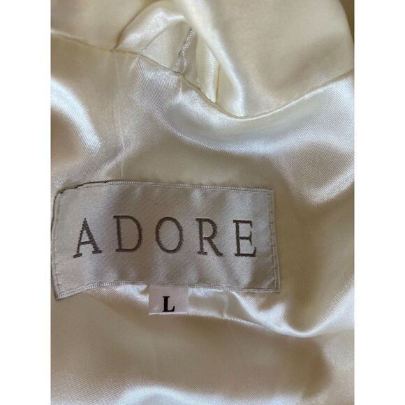 Adore Faux Fur Cream Vest (Large) - Picture 2 of 3